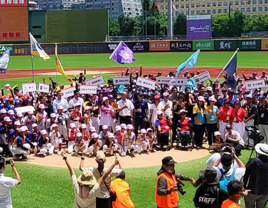 2022台灣女子棒球聯賽於天母棒球場盛大開幕